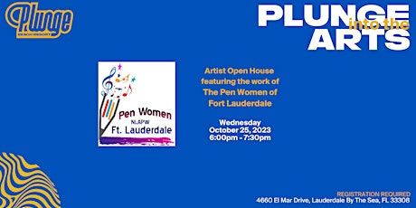 Image principale de Plunge into the Arts with The Pen Women of Fort Lauderdale