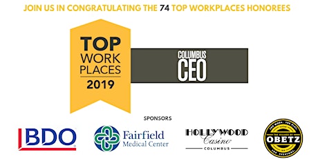 Columbus CEO's Top Workplaces 2019 primary image