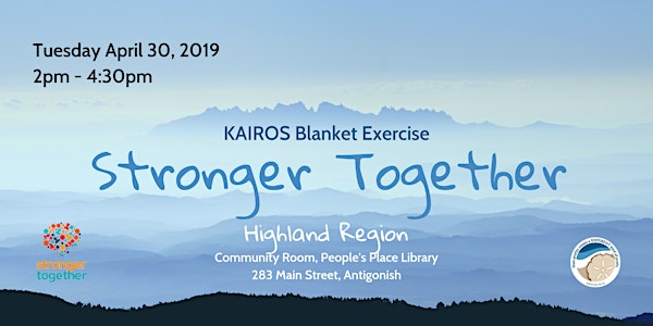 Kairos Blanket Exercise-Stronger Together-Highland Region