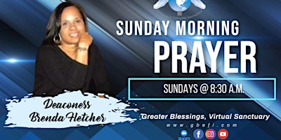 Imagen principal de Sunday Morning Prayer with Deaconess Brenda Fletcher