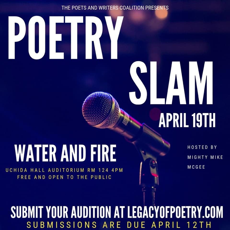 Legacy of Poetry Festival: Water and Fire Poetry Slam 
