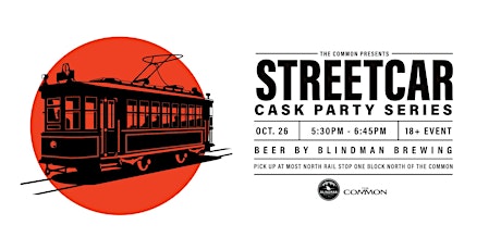 Blindman brewing - Final Night! Street car cask beer Oct 26th primary image