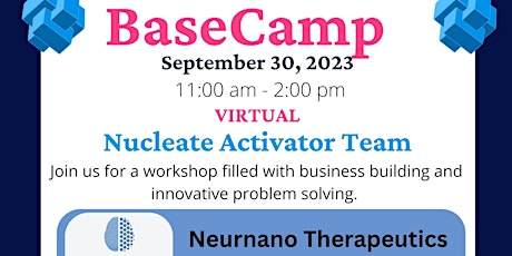 Imagem principal do evento Enventure Basecamp ft. Neurnano Therapeutics