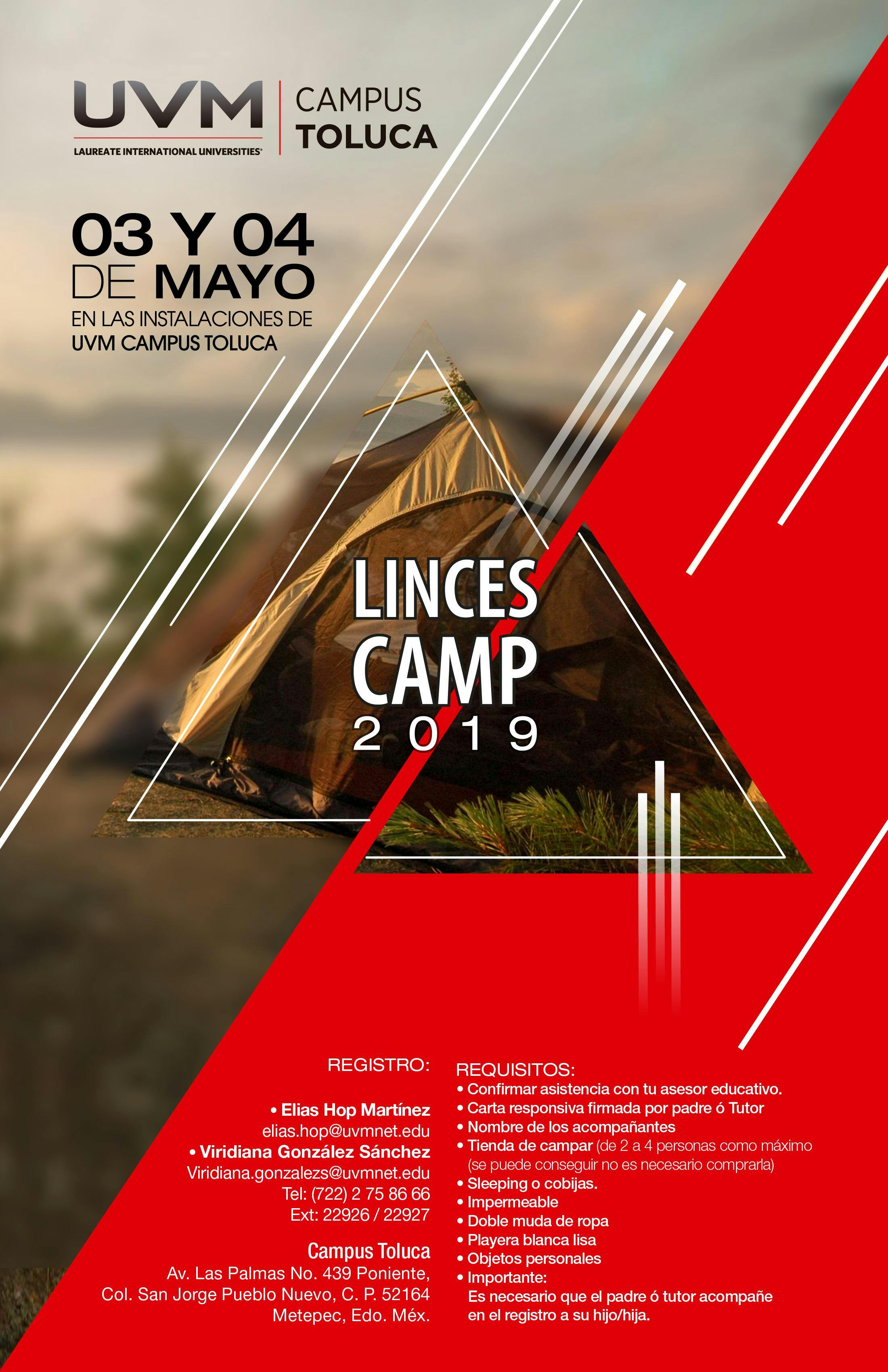 Linces Camp 3 May 19