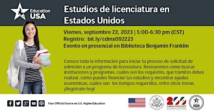 Estudios de licenciatura en Estados Unidos primary image