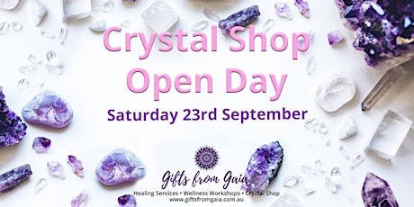Hauptbild für Crystal Shop Open Day
