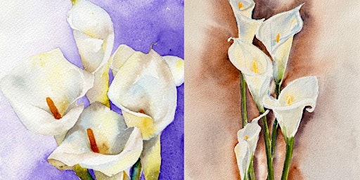 Calla Lily in Watercolors with Phyllis Gubins  primärbild