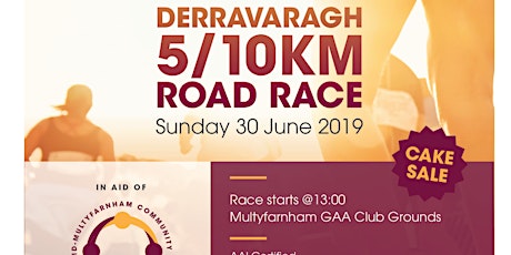 Derravarragh 5&10km Road Race primary image