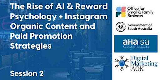 Imagem principal do evento The Rise of AI & Reward Psychology + Instagram Organic Content
