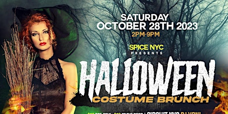 SPICE NYC Halloween Costume Brunch to Benefit YGB primary image