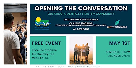 Opening the Conversation- Free Community Mental Health Event primary image