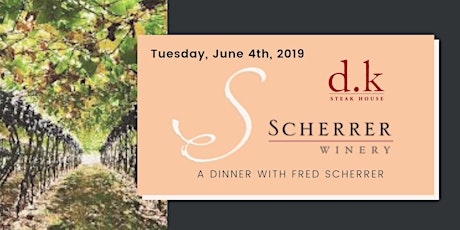 Fred Scherrer Wine Dinner primary image
