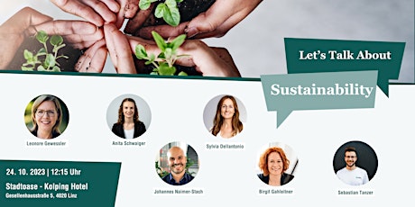 Hauptbild für Let's talk about Sustainability