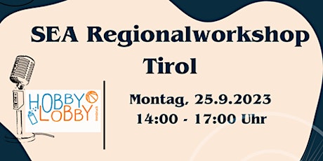 Hauptbild für SEA Mit Social Entrepreneurs gegen Armut - Regionalworkshop Tirol