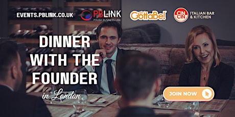 Immagine principale di Dinner with a Founder in London 06.12.23 