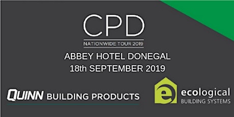 [Donegal] Town CPD Seminar: nZEB and Airtightness primary image