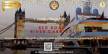 Camden Pujo Red Road River Carnival on Thames primary image