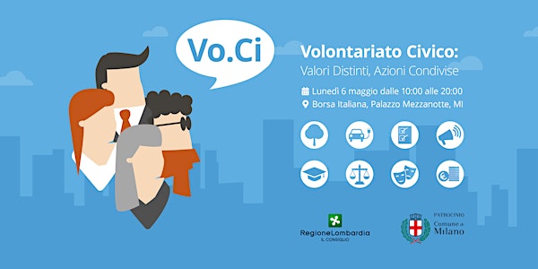 Vo.Ci 2019 | Volontariato Civico: Valori Distinti, Azioni Condivise