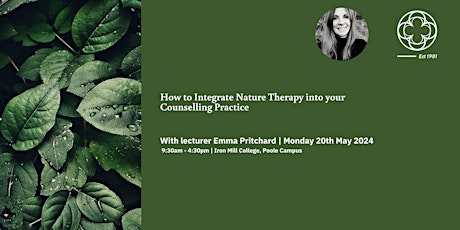 How to Integrate Nature Therapy into your Counselling Practice.