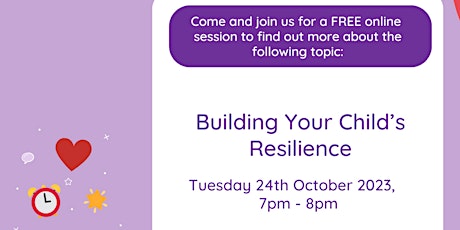 Top Tips Building Your Child's Resilience primary image