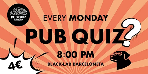 Pub Quiz at BlackLab Brewhouse - Trivia Night in English! 8-10pm primary image