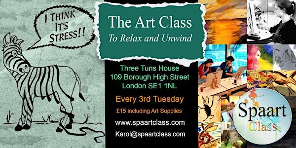 Spaart Class, The Art Class to Relax and Unwind