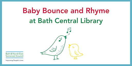 Imagem principal do evento Baby Bounce and Rhyme at Bath Central Library