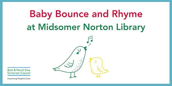 Baby Bounce and Rhyme at Midsomer Norton Library