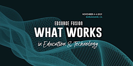 EdSurge Fusion 2019 primary image