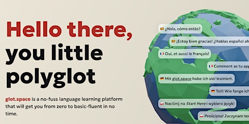 Imagen principal de Online Language Exchange with glot.space