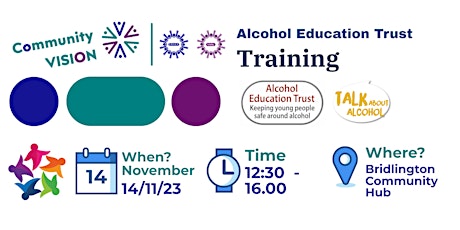 Alcohol Education Trust - Alcohol & Cannabis 16+ Training primary image