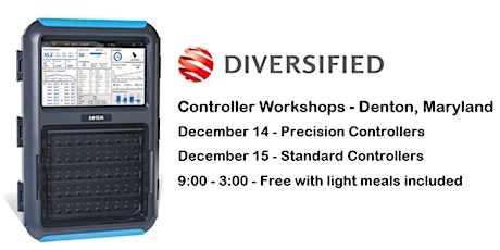 Controller Workshops for Poultry Growers  Dec. 14, 2023 - Denton, MD primary image