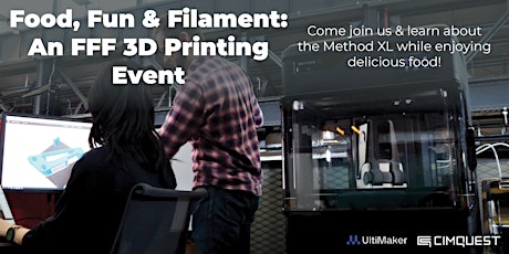 Primaire afbeelding van Food, Fun & Filament: A 3D Printing Event