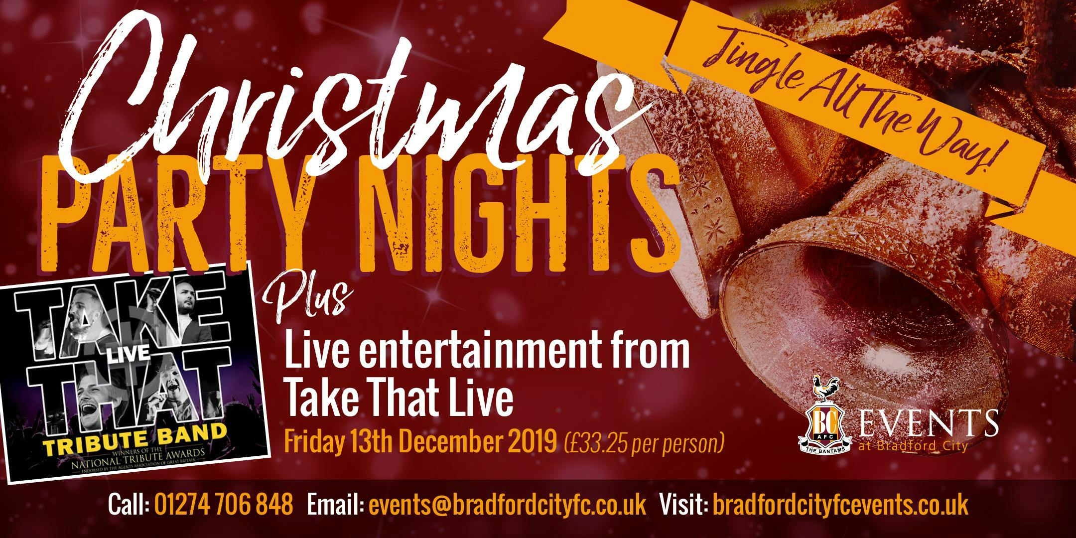 Take That Live Christmas Party Night