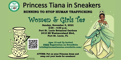 Imagen principal de Princess Tiana in Sneakers - Running to Stop Human Trafficking