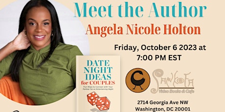 Imagem principal do evento Date Night Ideas Book Signing & Discussion with Author, Angela Nicole Holto