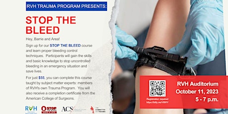 Stop the Bleed - October 11 primary image
