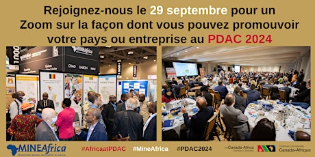 L'Afrique au PDAC 2024 Zoom Briefing sur la Conférence primary image