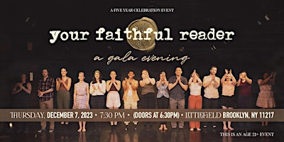 Your Faithful Reader – A Gala Evening!