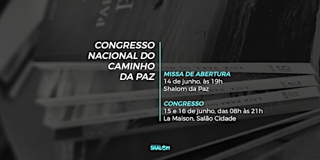 Imagem principal do evento Congresso Nacional do Caminho da Paz