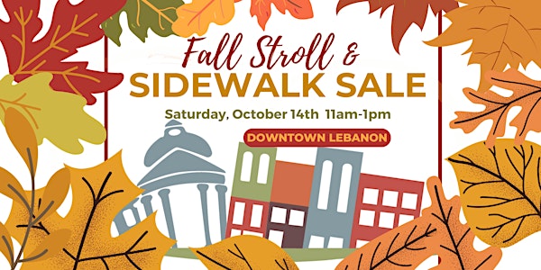 Downtown Lebanon Fall Stroll & Sidewalk Sale