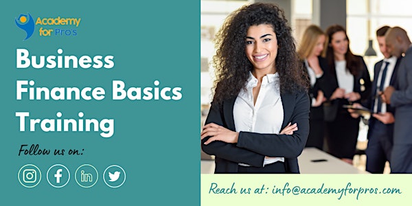 Business Finance Basics 1 Day Training in Regina