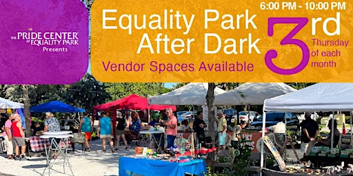 Imagem principal do evento Equality Park After Dark