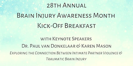 28th Annual Brain Injury Awareness Month Kick-off Breakfast primary image