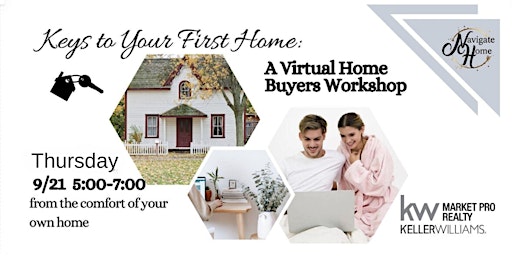 Keys to Your First Home: Virtual First-Time Home Buyers Seminar primary image