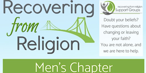 Primaire afbeelding van Men's Virtual Chapter, Recovering from Religion Support Group