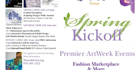 WearableArt2019 |Spring Kick-off| Show, Sale, & Social - ArtWeek on Cape Ann primary image