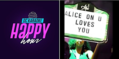 Imagem principal do evento Alice DC Karaoke on Thursdays