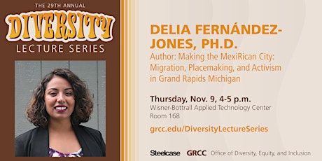 Image principale de Diversity Lecture Series: Dr. Delia Fernandez-Jones