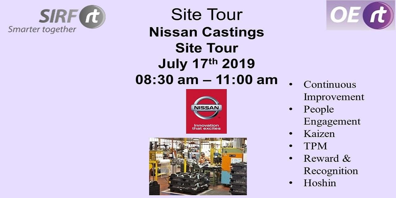 SIRF - Nissan Castings Site Tour